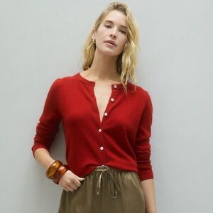 NWT Quince Mongolian Cashmere Cardigan Sweater